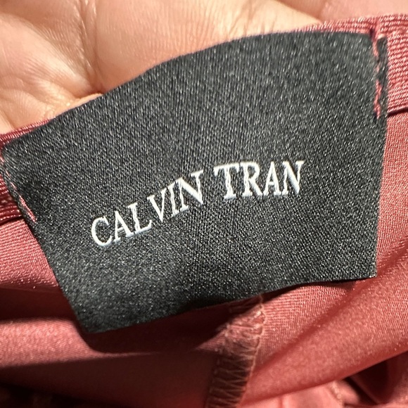 Calvin Tran | Long Sleeve Mini Dress - Picture 4 of 4